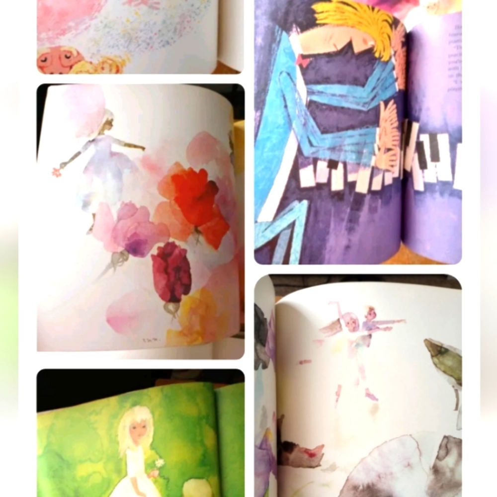 Gakken Fantasia Pictorial Hardcover Book Lot Gakken Japan Children's Books